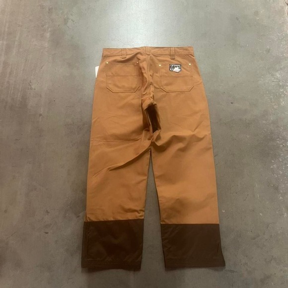 NWT vintage dans briar proof‎ mens tan double knee hunting pants outdoors 38